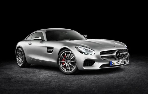 Silver, mercedes benz, 2015, amg gt
