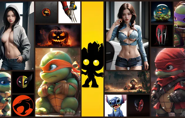 Art, #game, #anime, #ai