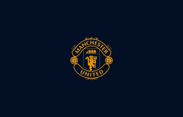 Wallpaper, sport, logo, football, Manchester United