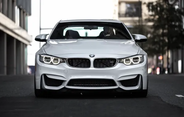 BMW, turbo, white, Coupe, power, front, face, germany