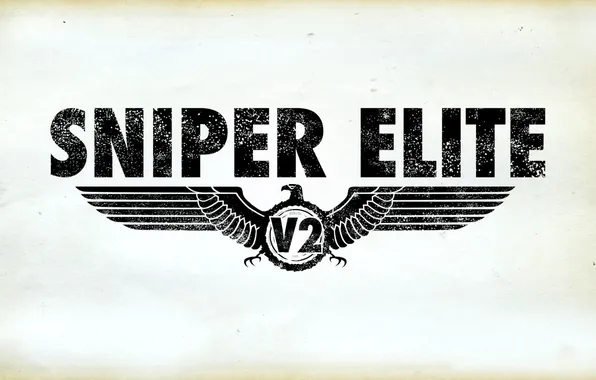Игра, логотип, стимулятор, Sniper Elite v2