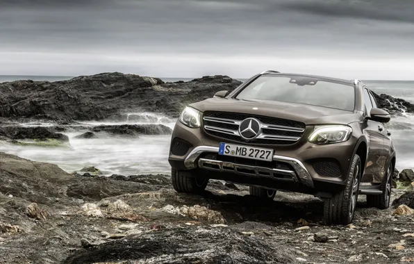 Mercedes Benz, GLC, off-road drive