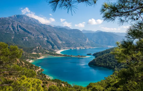 Turkey, Mediterranean Sea, Muğla, Ölüdeniz