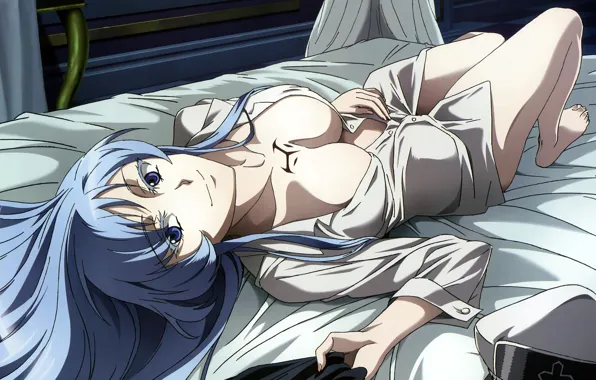Девушка, аниме, anime, jaegers, Akame ga kill, убийца Акаме, Esdeath