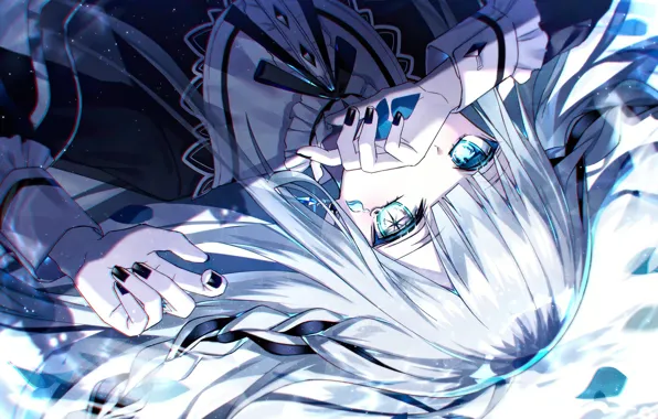 Взгляд, девушка, игра, Arcaea