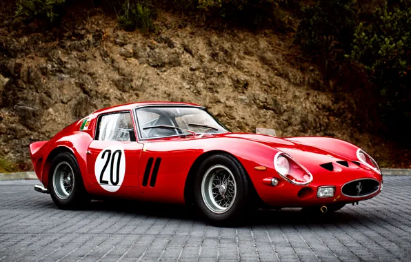 Картинка Ferrari, феррари, 1964, Series II, Pininfarina, 250 GTO