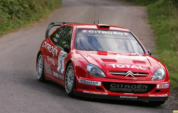 Ситроен, Citroen, WRC, Dani Sordo, Xsara, Ксара