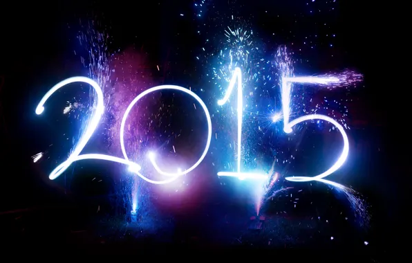 Салют, Новый Год, New Year, Happy, 2015