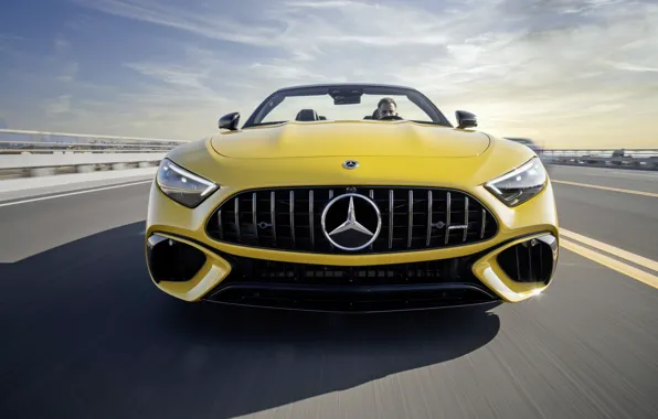 Картинка Mercedes-Benz, Mercedes, front, Mercedes-AMG SL 63