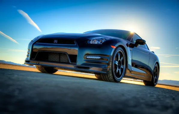 Картинка car, Nissan, GT-R, sky, R35, Nissan GT-R Track Edition