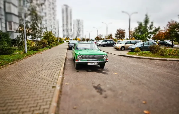 Картинка green, USSR, Volga, GAZ-24