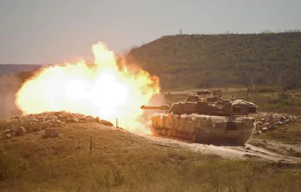 Оружие, танк, Abrams