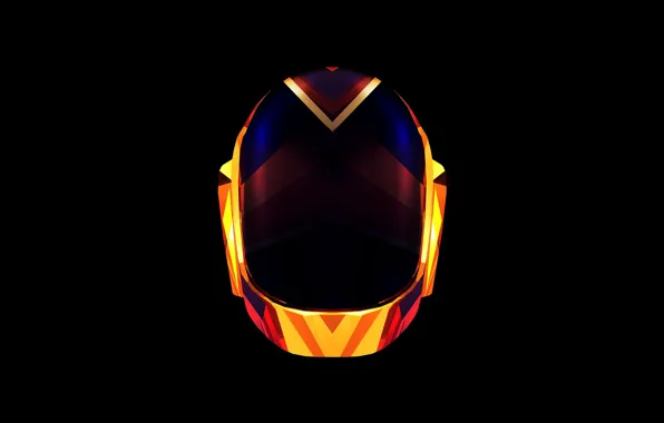 Черный, Музыка, Фон, Маска, Daft Punk, Дафт Панк, Guy Manuel de Homem Christo, Ги Мануэль