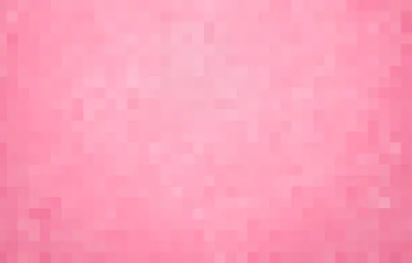 Фон, розовый, обои, пиксели, квадрат