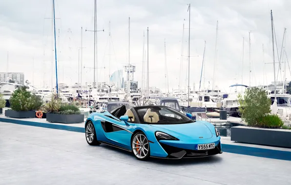 McLaren, суперкар, 2018, Spider, 570S