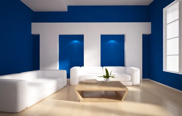 Wallpaper, house, room