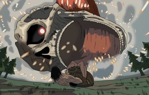 Anime, survivor, giant, manga, Shingeki no Kyojin, kyojin, Attack On Titan, japonese