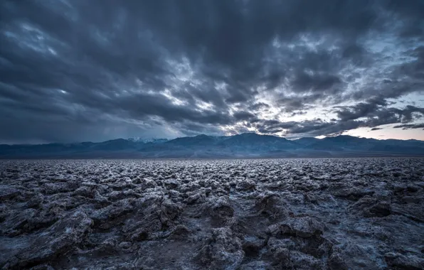 Природа, Death Valley, Devil’s Golf