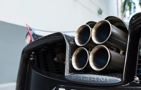 Pagani, Huayra, exhaust, Pagani Huayra Roadster