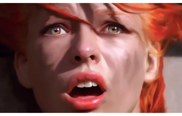 Milla Jovovich, The Fifth Element, Leeloo, Пятый элемент, Luc Besson