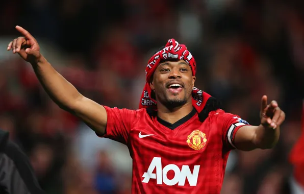 Manchester United, old trafford, evra, red devil, champ20ns