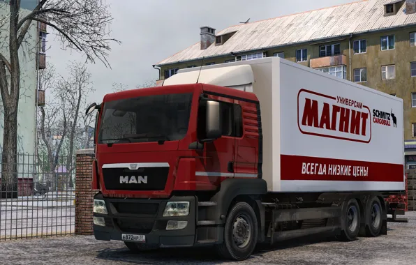 Грузовик, ман, Euro Truck Simulator 2