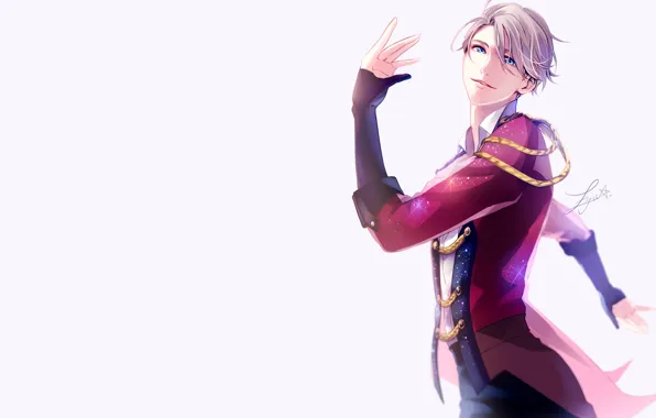 Парень, Yuri on Ice, Юрий на льду, Виктор Никифоров, врт, вниме