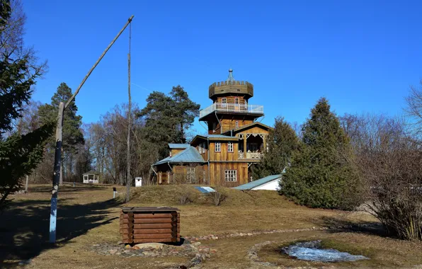 Природа, усадьба Репина, Здравнёво