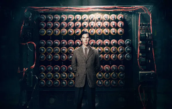 Механизм, пиджак, Бенедикт Камбербэтч, Benedict Cumberbatch, 2014, The Imitation Game, Игра в имитацию
