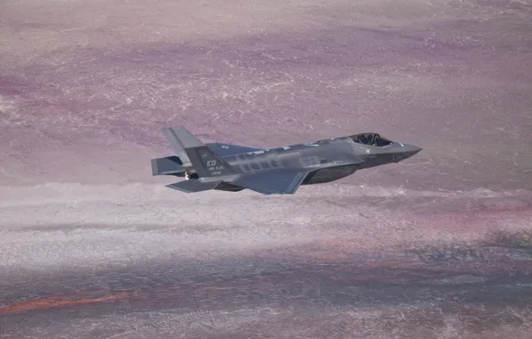 Истребитель, полёт, бомбардировщик, Lightning II, F-35