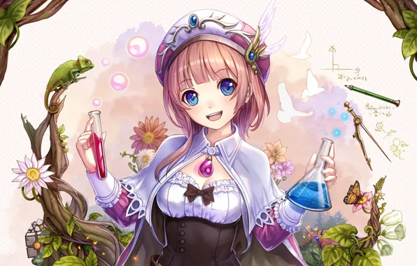 Kawaii, smile, anime, pretty, manga, oppai, bishojo, lab
