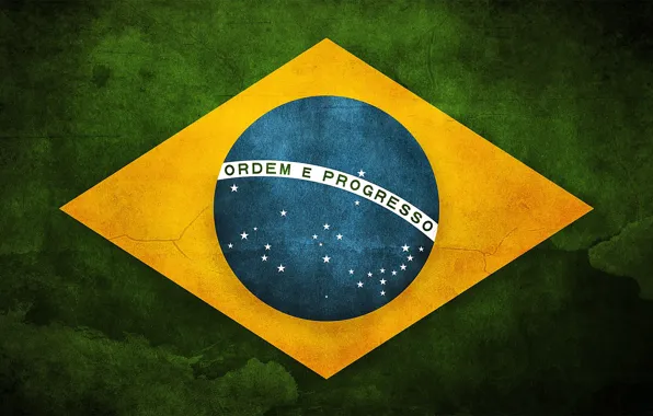 Флаг, бразилия, brazil