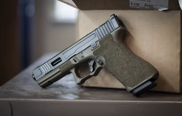 Пистолет, коробка, G17, FI Mk 2