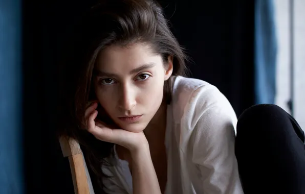 Портрет, губки, кареглазая, Marina Grechishnikova, Наташа Высоцкая