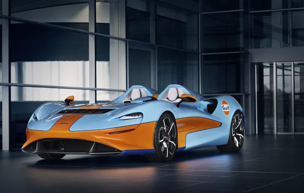 McLaren, спорткар, MSO, Gulf, 2020, Elva, McLaren MSO Elva Gulf Theme, McLaren MSO