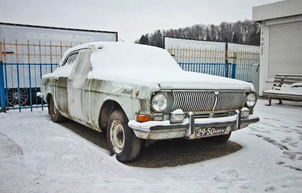 СССР, Volga, ГАЗ-24, Черные номера