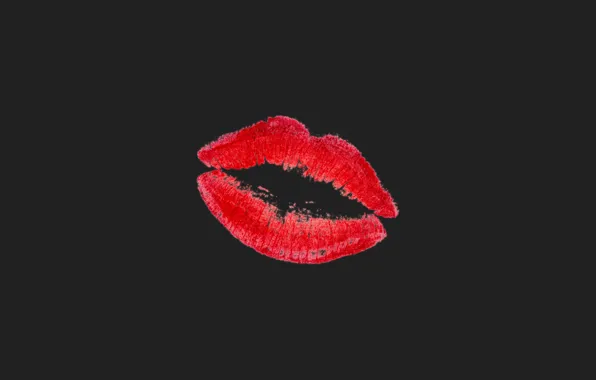 Lips, red lips, Lucky Lips