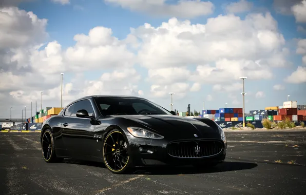 Картинка lights, Maserati, wheels, GranTurismo, with, and, color, CVT