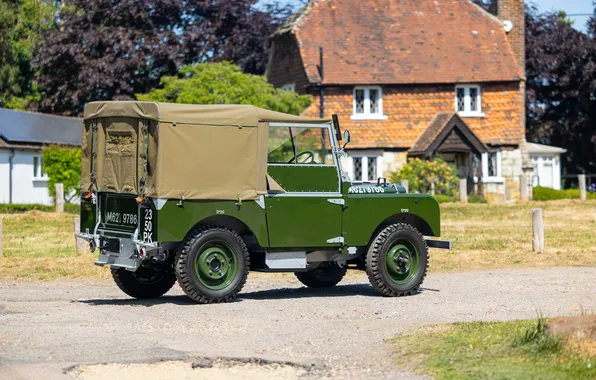1948, ретро автомобили, Utility, retro cars, Land Rover 80, Land Rover 80 Utility