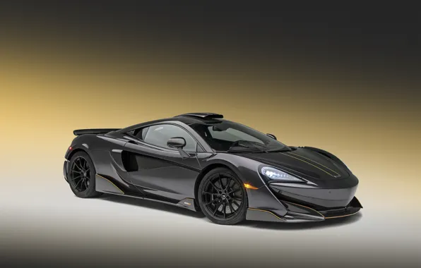 McLaren, суперкар, 2018, MSO, 600LT, Stealth Grey