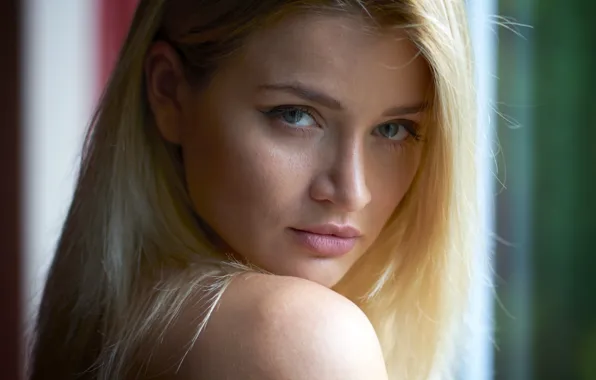 Картинка взгляд, лицо, модель, красотка