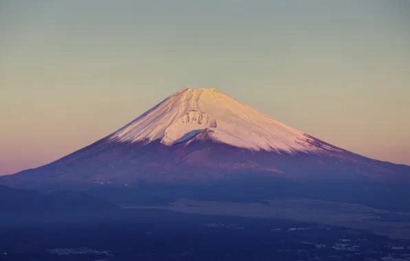 Nature, sunset, mountain