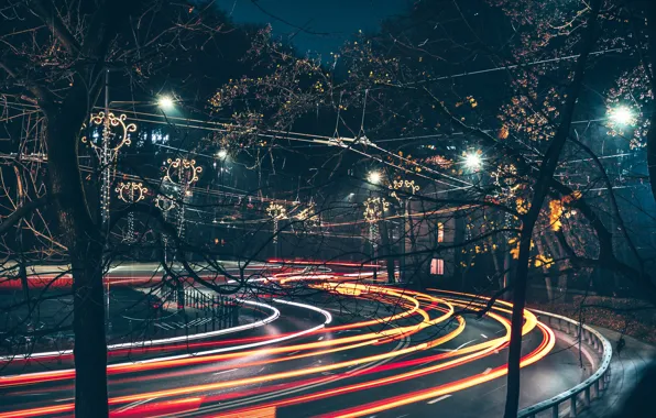 Lietuva, Kaunas, Street lights