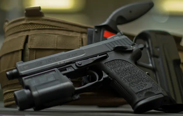 Германия, нож, кобура, USP, Tactical, .40 S&amp;W, самозарядный пистолет, Heckler&amp;Koch