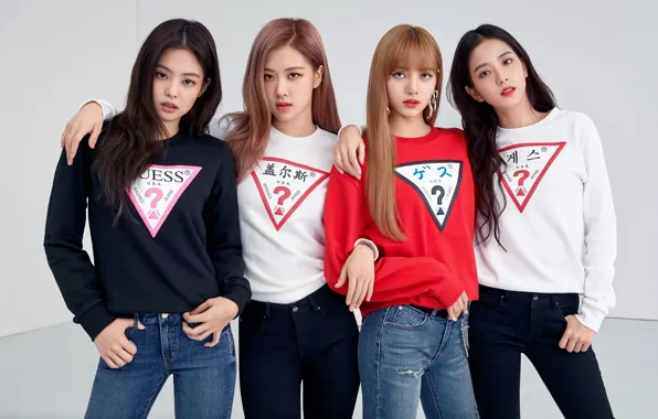 Rose, 2560x1440, обои для рабочего стола, kpop, 16:9, blackpink, корейская группа, блэкпинк