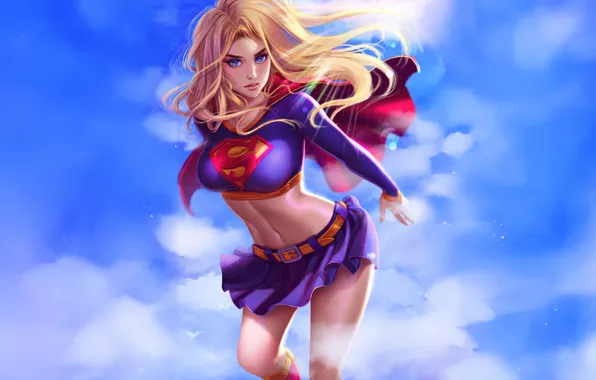 Картинка stars, supergirl, courage, beyond