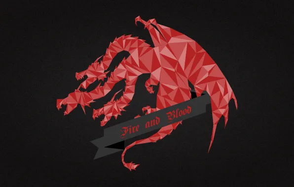 Red, dragon, A Song of Ice and Fire, Game of Thrones, House Targaryen, Fire and …