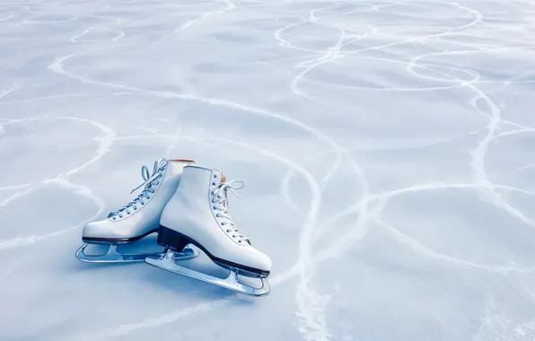 Sports, Close-up, Ice Skate
