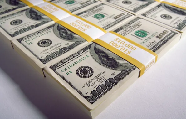 Green, USA, 100, bank, dolar
