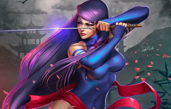 Девушка, Fantasy, Арт, Art, Фантастика, Marvel, Marvel Comics, Персонаж